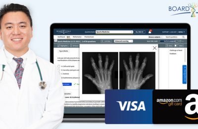 CME with Amazon Gift Card or Visa Prepaid Card –